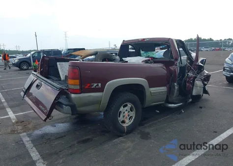 2002 Chevrolet Silverado 1500 Ls from USA, damaged, VIN 1GCEK14V92Z221901
